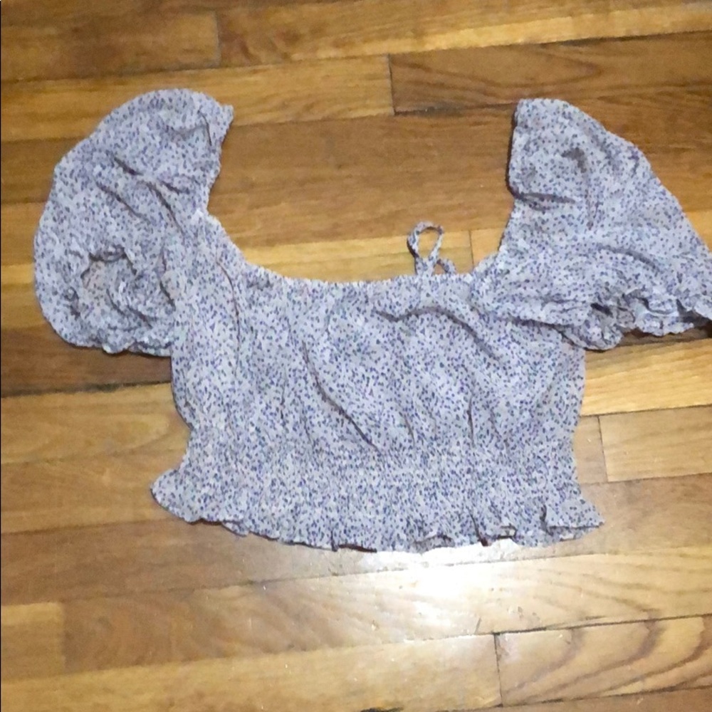 Milkmaid crop top